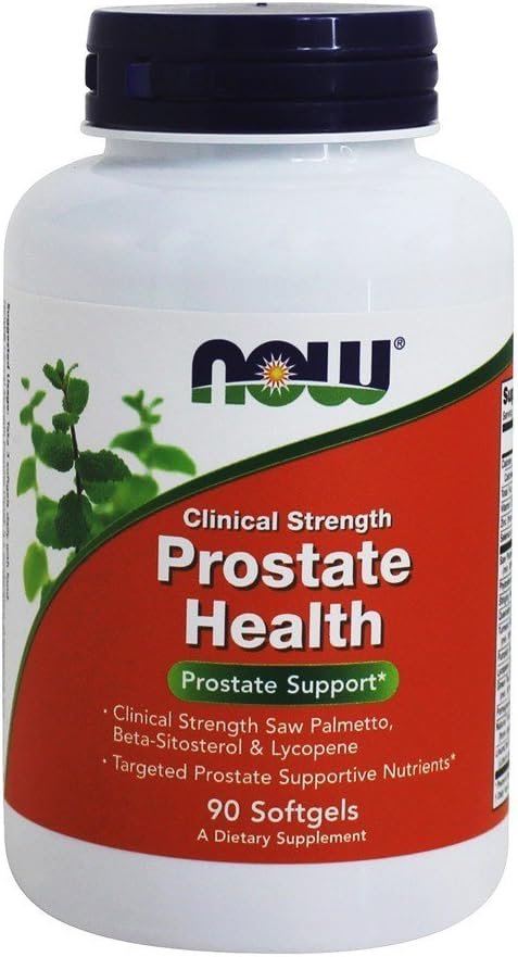 NOW Foods Prostate Health Clinical Strength bottle