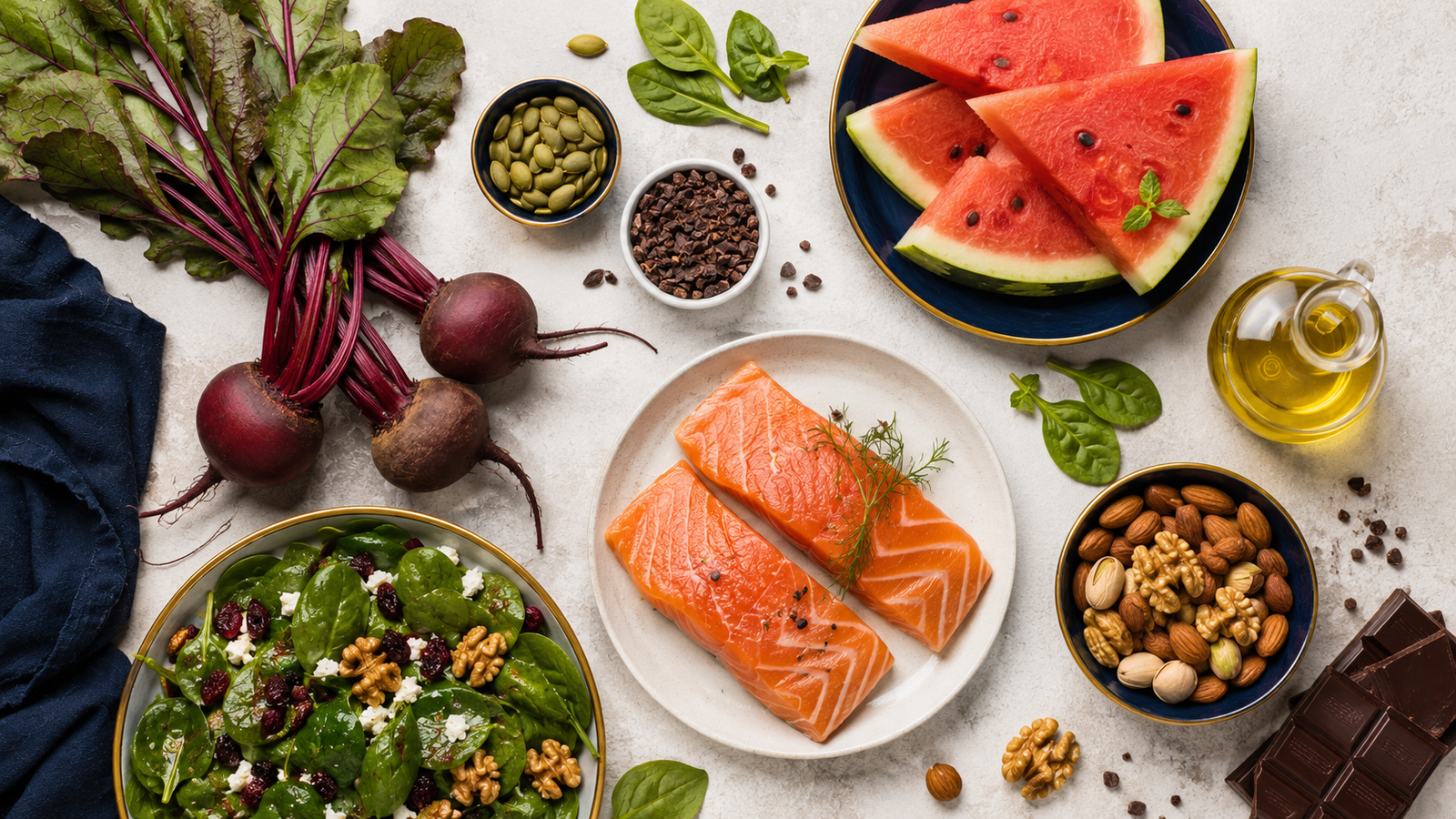 Heart-healthy foods that support blood flow and male performance