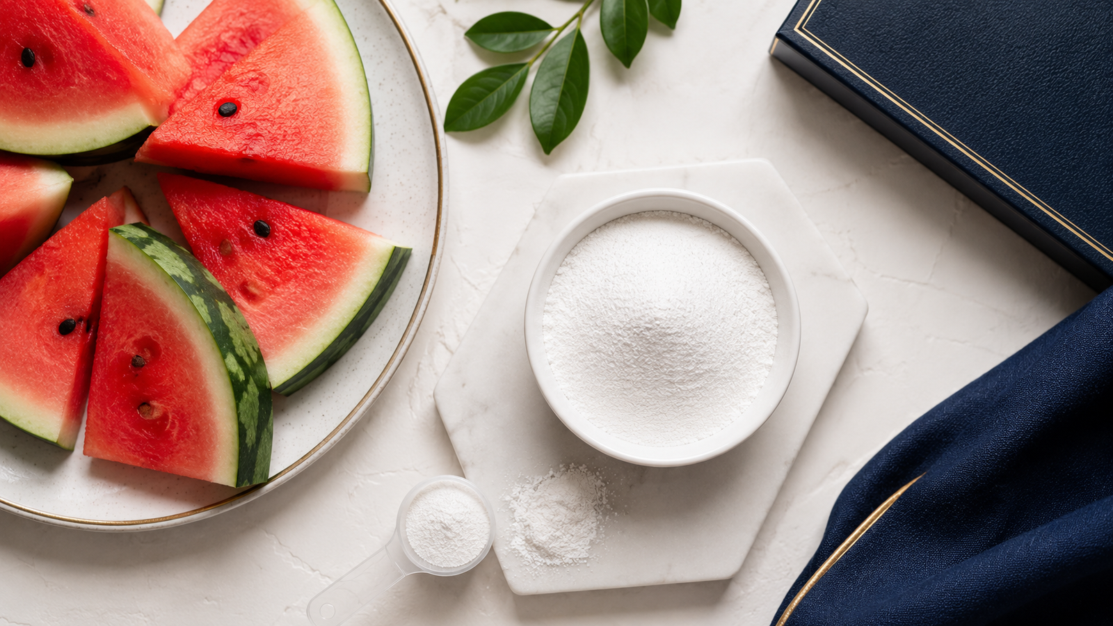 L-citrulline powder with watermelon, its natural source