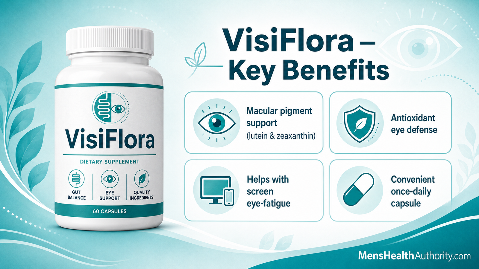 VisiFlora — Best Gut-Eye Vision Formula