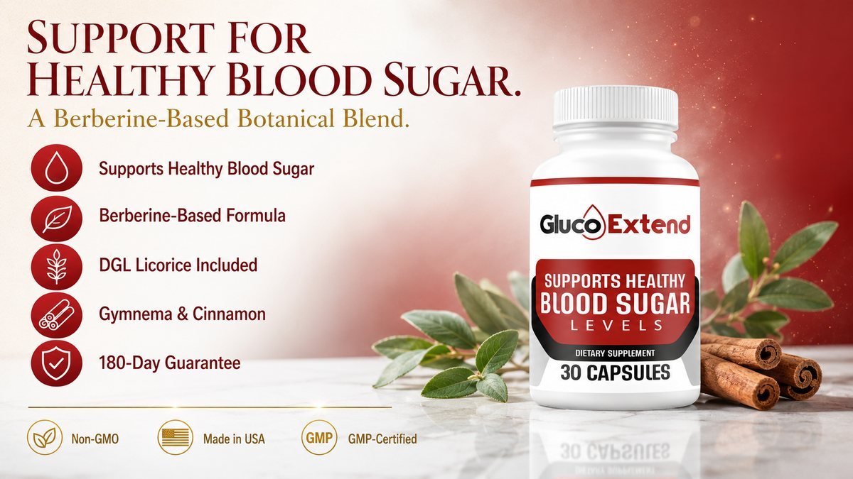 Gluco Extend — Best Berberine Formula