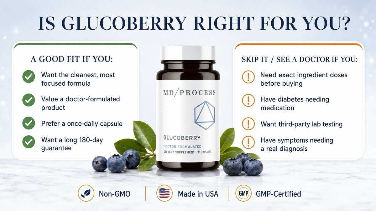 Who GlucoBerry is for and who should skip it