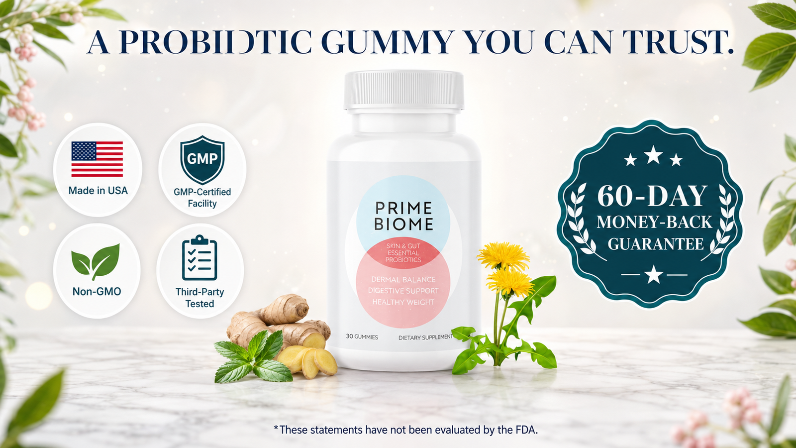 Prime Biome — Best Gut-Skin Axis Probiotic
